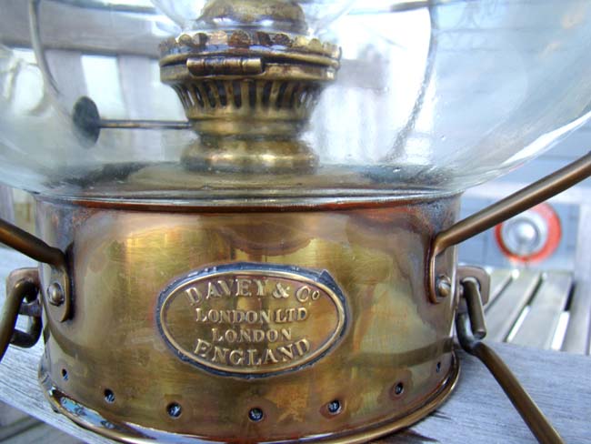 A British Admiralty Lamp by Davies of London circa 1900 — image 2